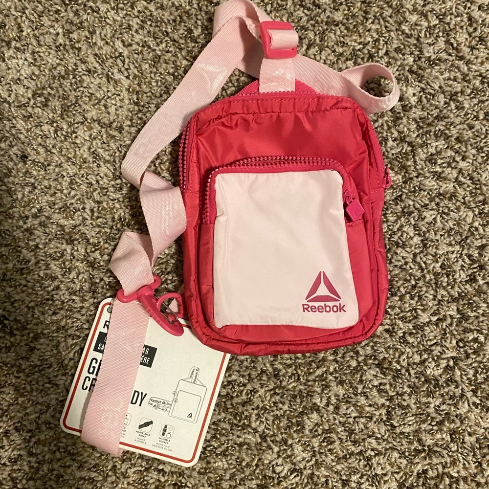 Reebok Pink and Red Shoulder Bag